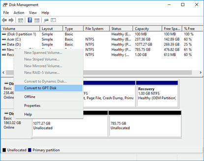 Disk Management