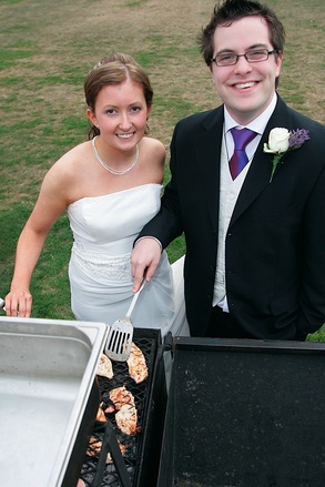 Mariage sur le thême du barbecue