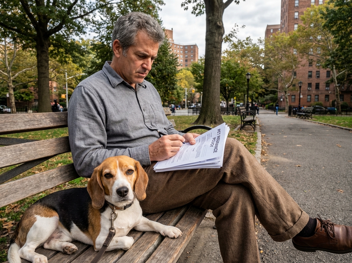 Homme vérifiant documents d