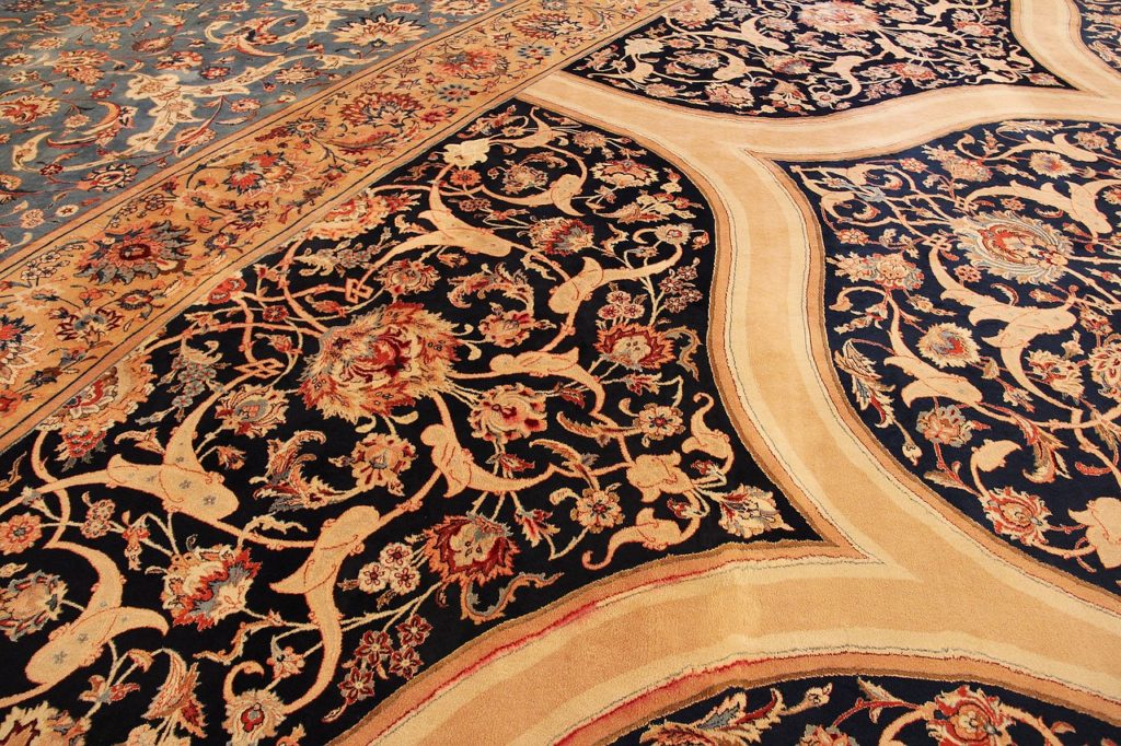 vrai tapis d'orient