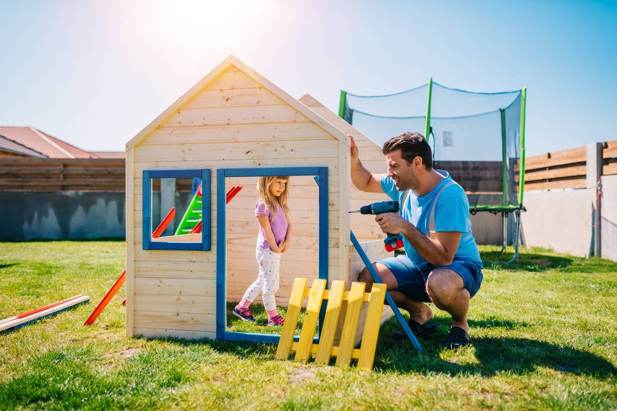 aire de jeux, aménagement jardin