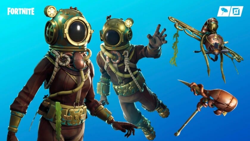 Fortnite water skins